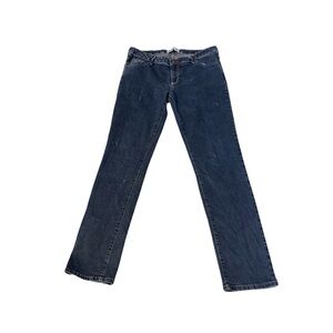 Hollister Women's Dark Blue Flare Jeans